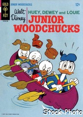 Walt Disney Huey, Dewey and Louie Junior Woodchucks #02 © August 1967 Gold Key